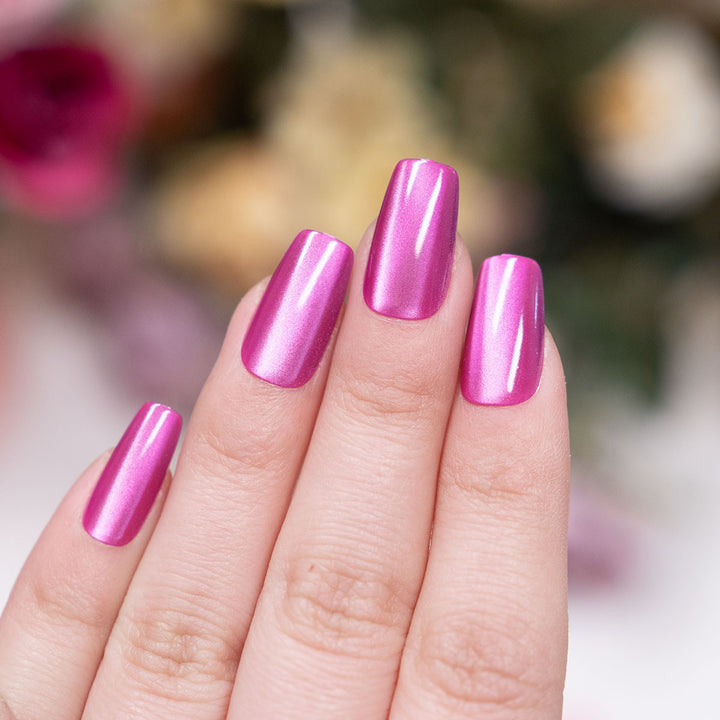 Glossy Press-On Nail Art  1791110921
