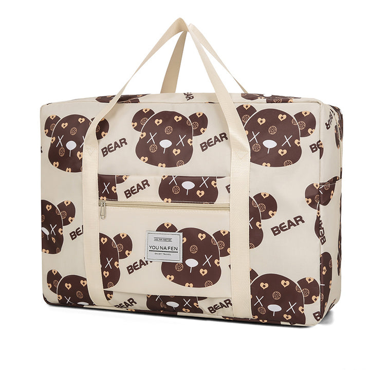 Fun Bear Print Travel Duffle Bag Kalsten