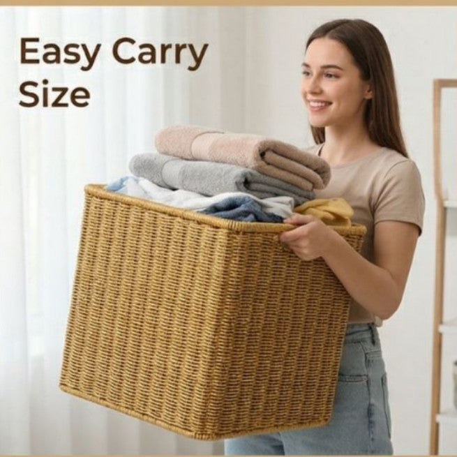 Handwoven storage basket Kalsten
