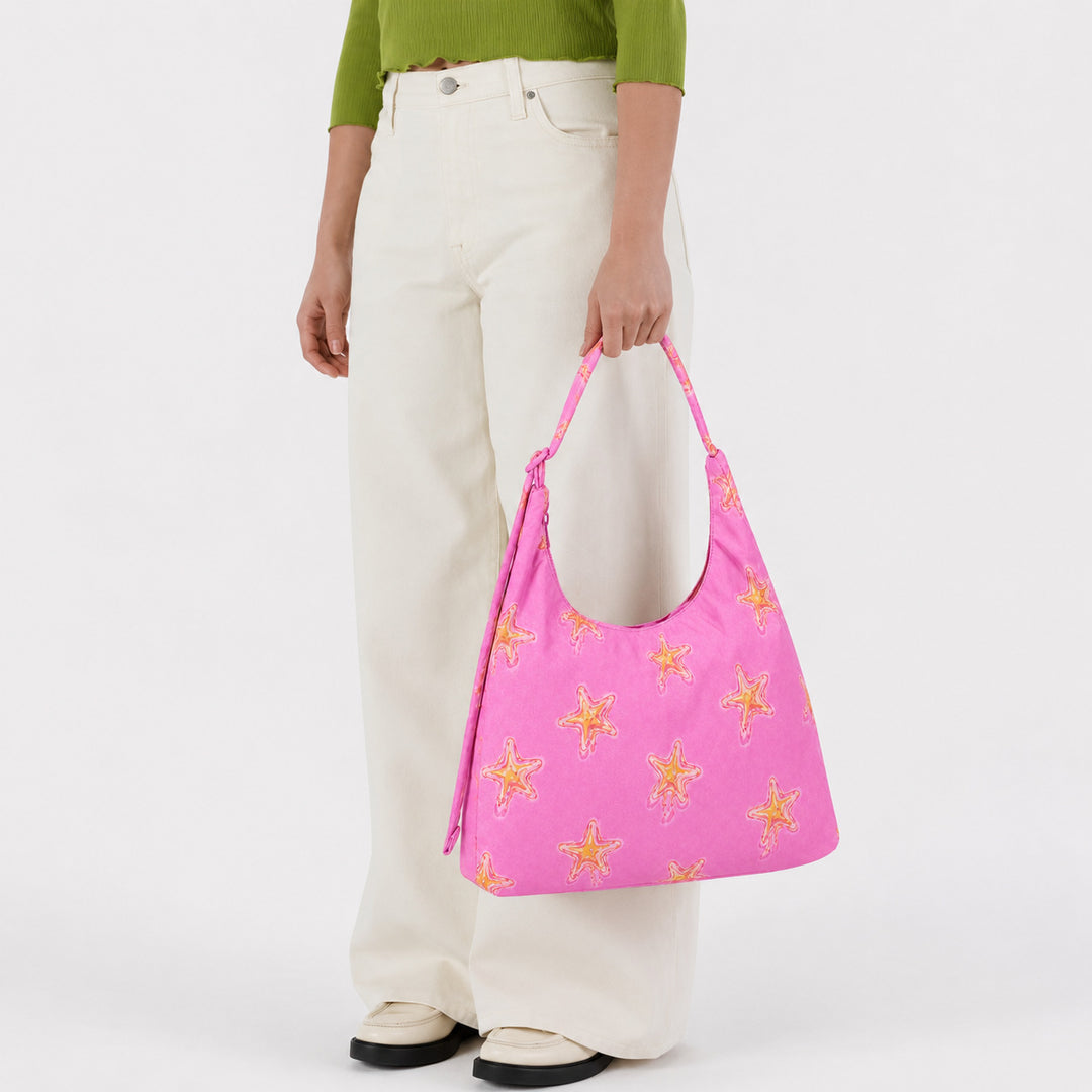 Artistic Star Patterned Tote Bag