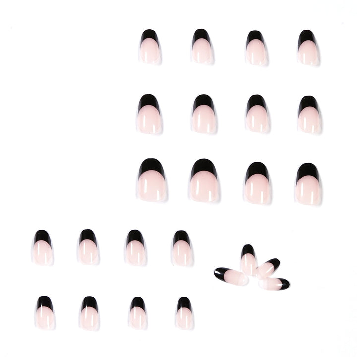 Artful Nail Art with Elegant French Tip Design Kalsten