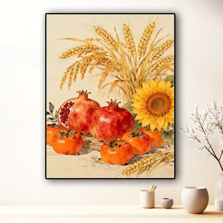 Botanical Still Life Canvas Artwork Kalsten
