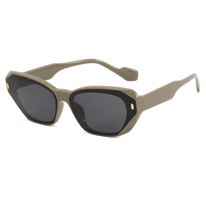 Women’s geometric designer sunglasses with distinctive frame Kalsten