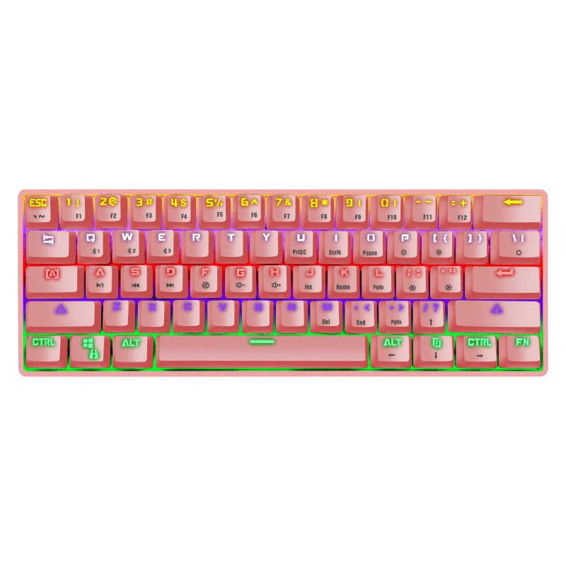Compact Mechanical Gaming Keyboard with Backlit Keys Kalsten