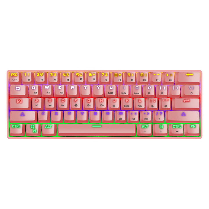 Compact Mechanical Gaming Keyboard with Backlit Keys Kalsten