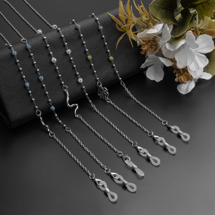 Chic Rhinestone Eyewear Chain Kalsten