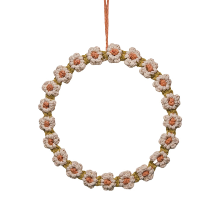 Floral Macrame Hoop Wreath Kalsten