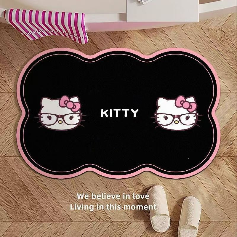 Cute Character-Themed Bath Mat