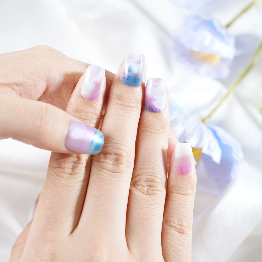 Artistic Watercolor Press-On Nails Kalsten