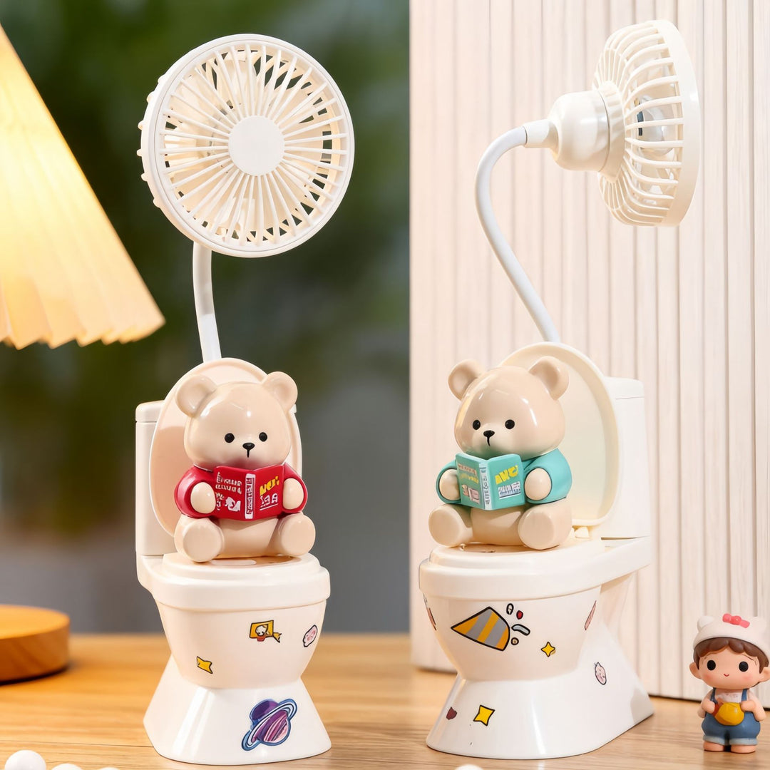 Creative Table Fan in Cute Bear Design Kalsten