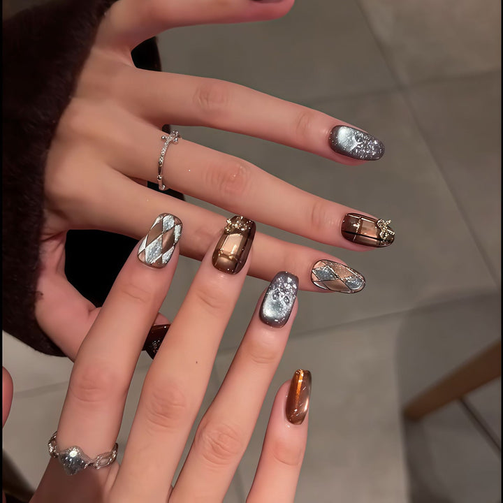 Luxury Accented Artificial Nails Kalsten