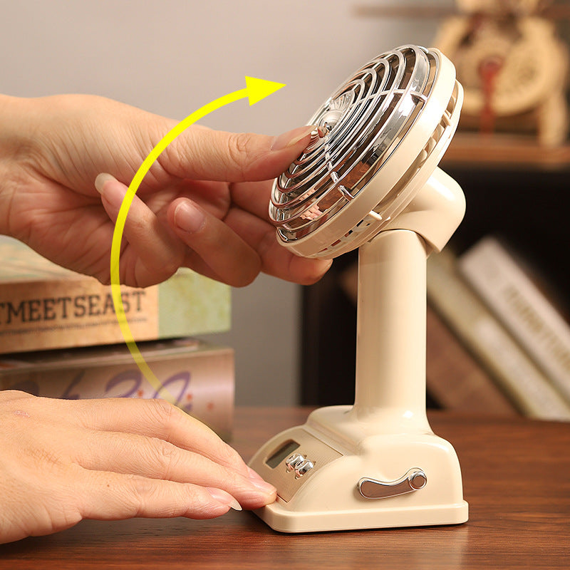 Ladies elegant portable table fan with digital control Kalsten