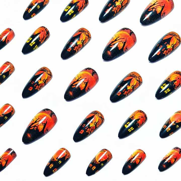 Creative Halloween-Themed Nail Art Kalsten