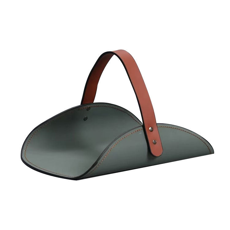 Stylish Leather Magazine Holder