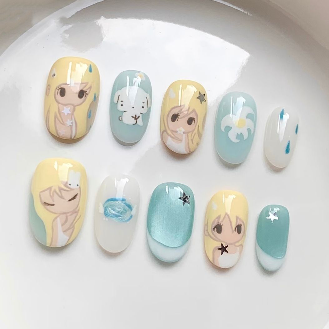Artistic Ombre Glitter Nail Art Set Kalsten