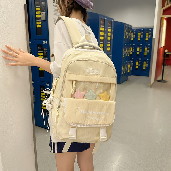 Transparent Window Backpack Kalsten