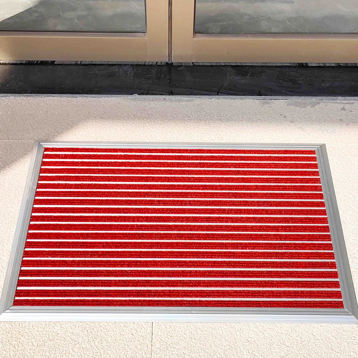 Striped Multi-Functional Entrance Mat Kalsten