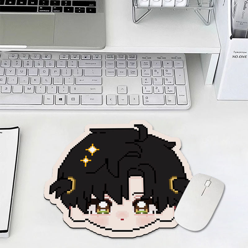 Playful Character-Themed Mouse Pad