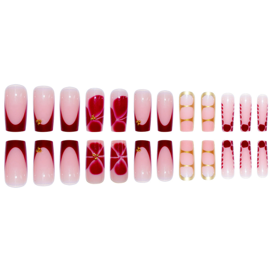 Elegant Decorative Gel Nail Enhancements Kalsten