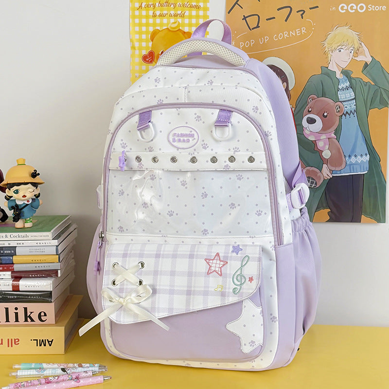 Stylish Graphic Design School Backpack Kalsten