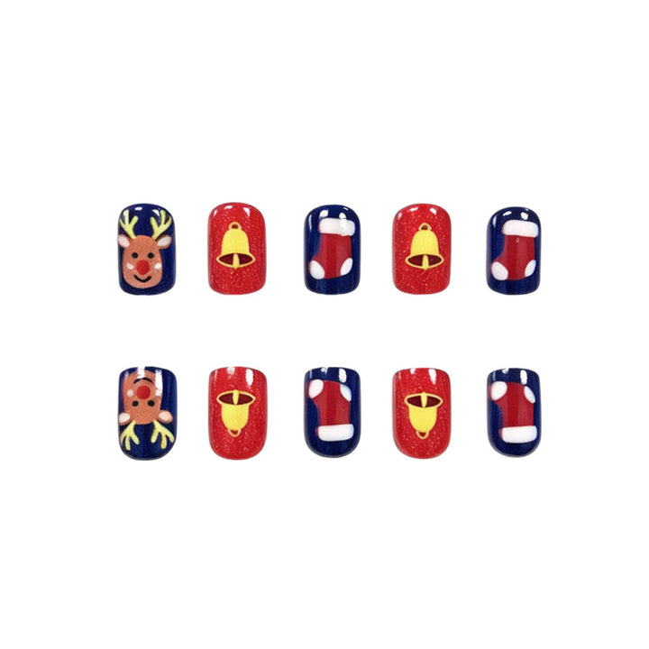 Festive Holiday Themed Nail Art Kit Kalsten