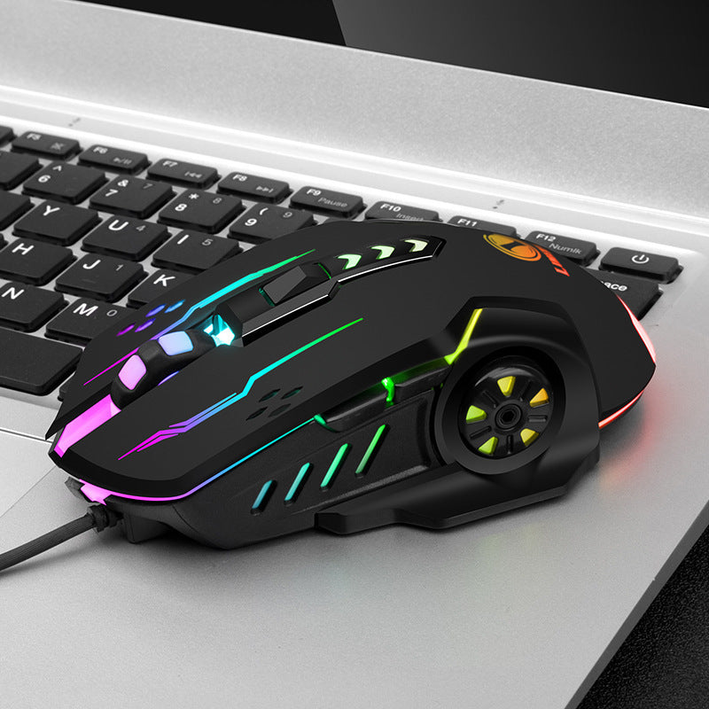 High-Performance Wired Gaming Mouse with RGB Lighting Kalsten