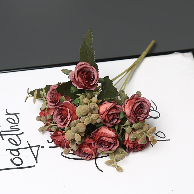 Elegant Artificial Rose Bouquet
