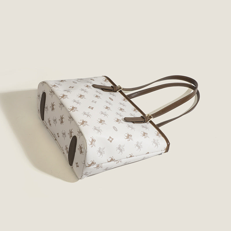 Elegant Designer Tote Bag with Unique Pattern
