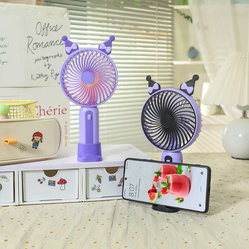 Women Portable USB Hand Fan with Cute Design Kalsten