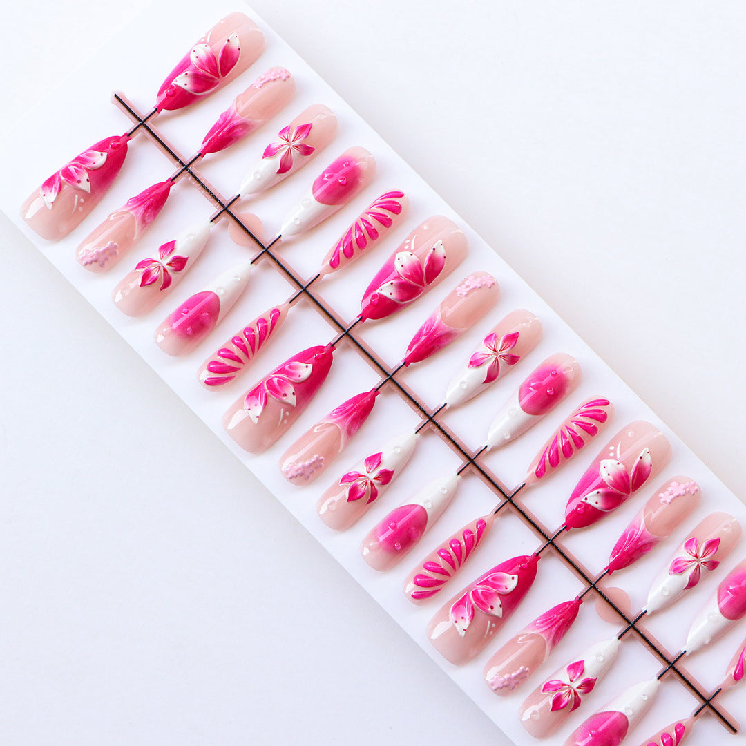 Premium Floral Nail Art Collection