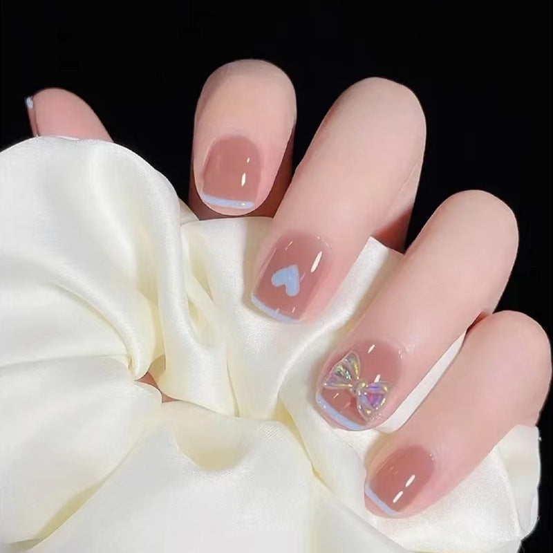 Decorative Floral Press-On Nail Art Set Kalsten