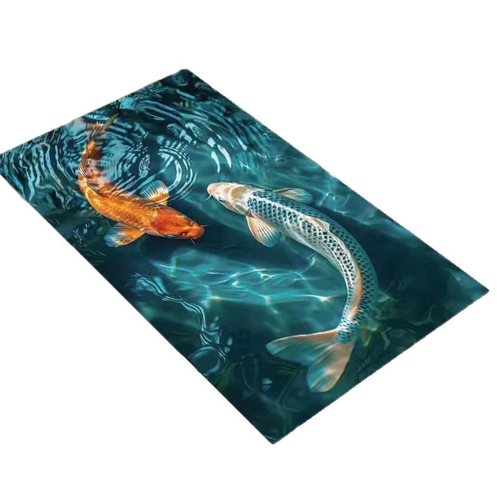 Decorative Mosaic Bath Mat Kalsten