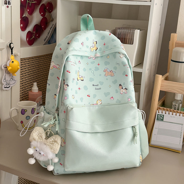 Cute Character Print Backpack Kalsten 1791205506