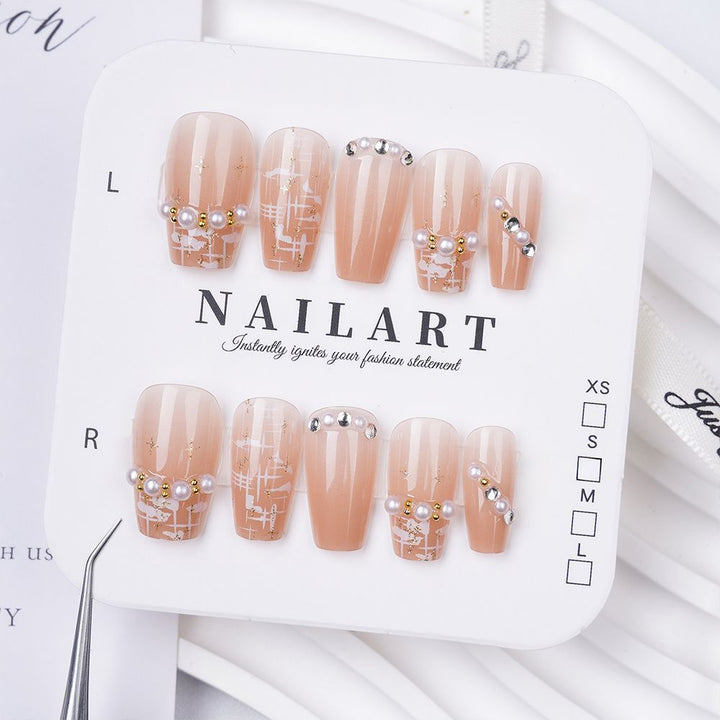Artistic 3D Butterfly Press-On Nail Set Kalsten