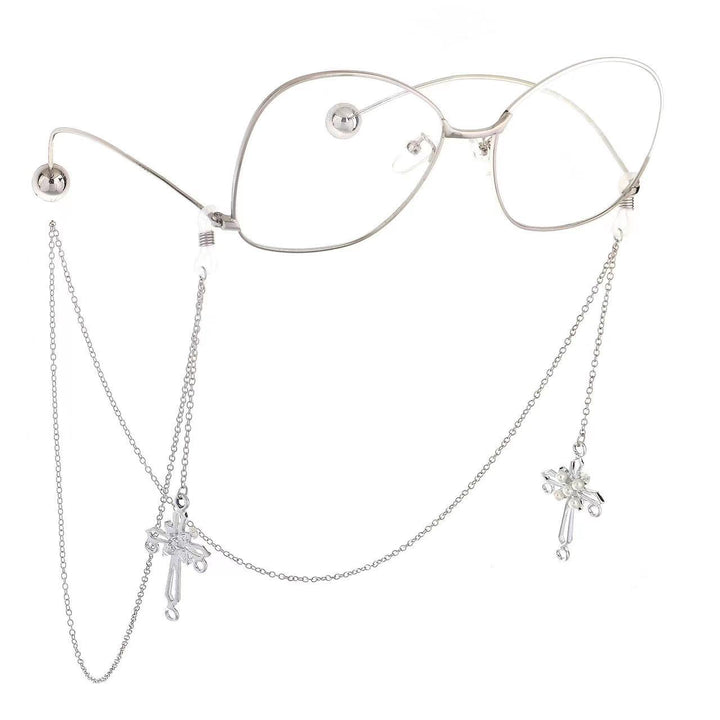 Cross Pendant Chain Earrings Kalsten