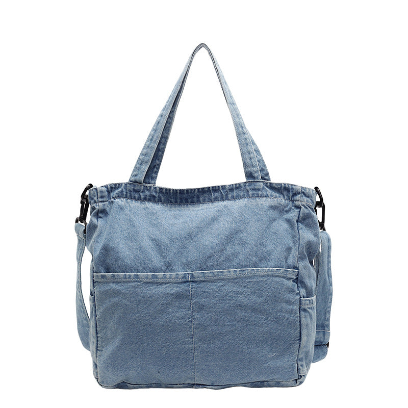 Premium Denim Shoulder Bag Kalsten