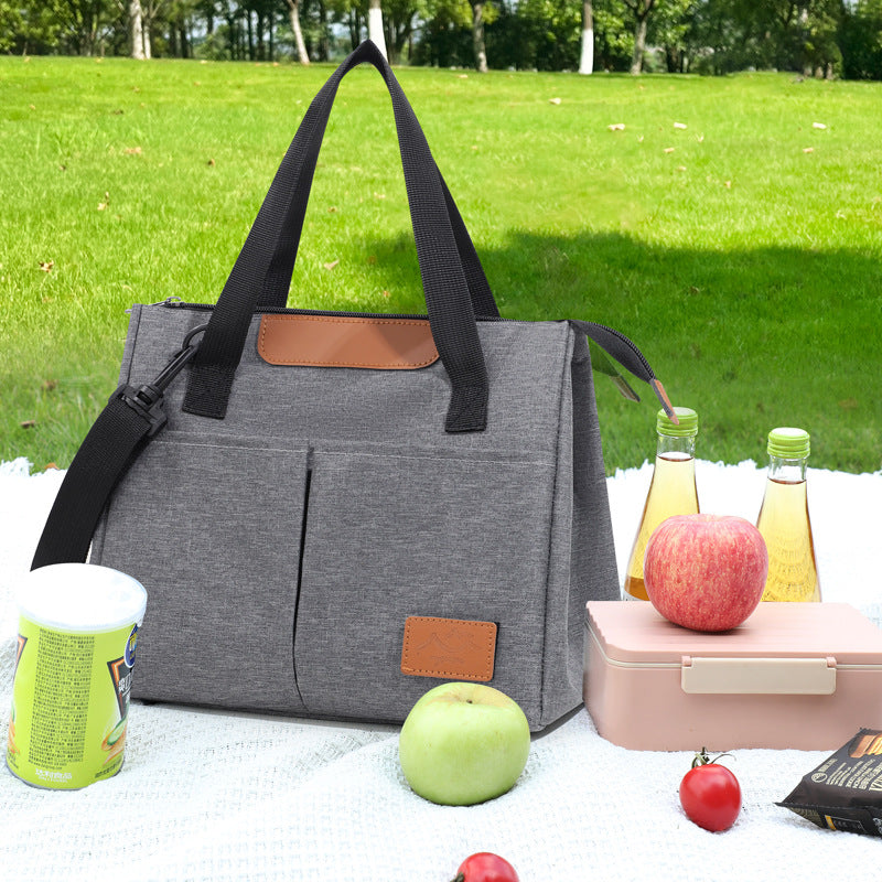 Versatile Insulated Lunch Tote Bag with Pockets Kalsten