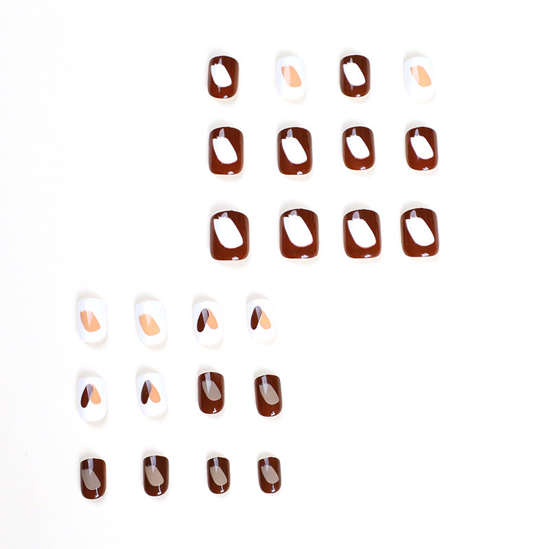 Artistic Nail Art in Elegant Color Play Kalsten