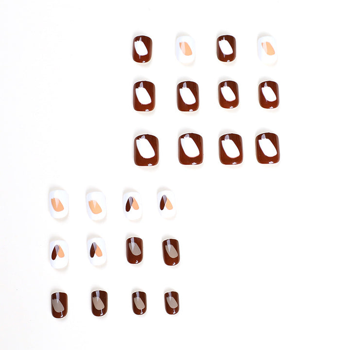 Artistic Nail Art in Elegant Color Play Kalsten