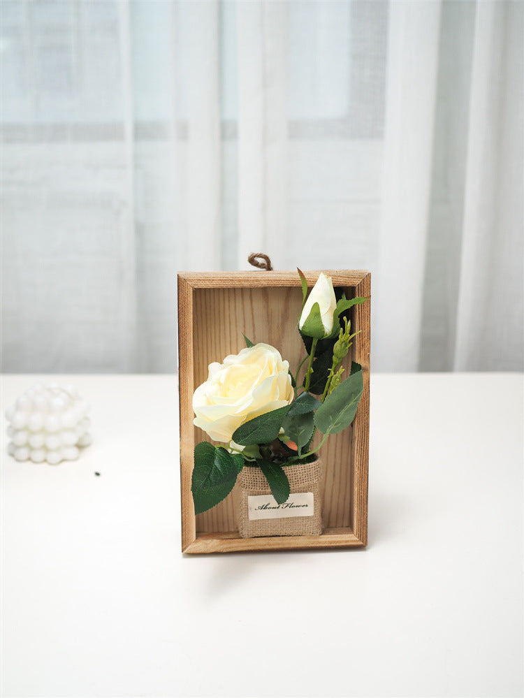 Decorative Faux Flower Box