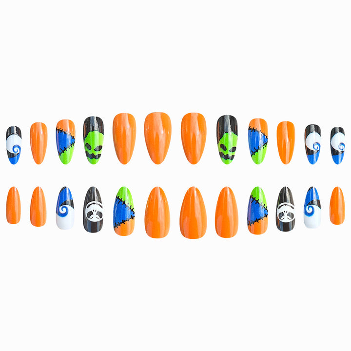 Halloween-Themed Nail Art