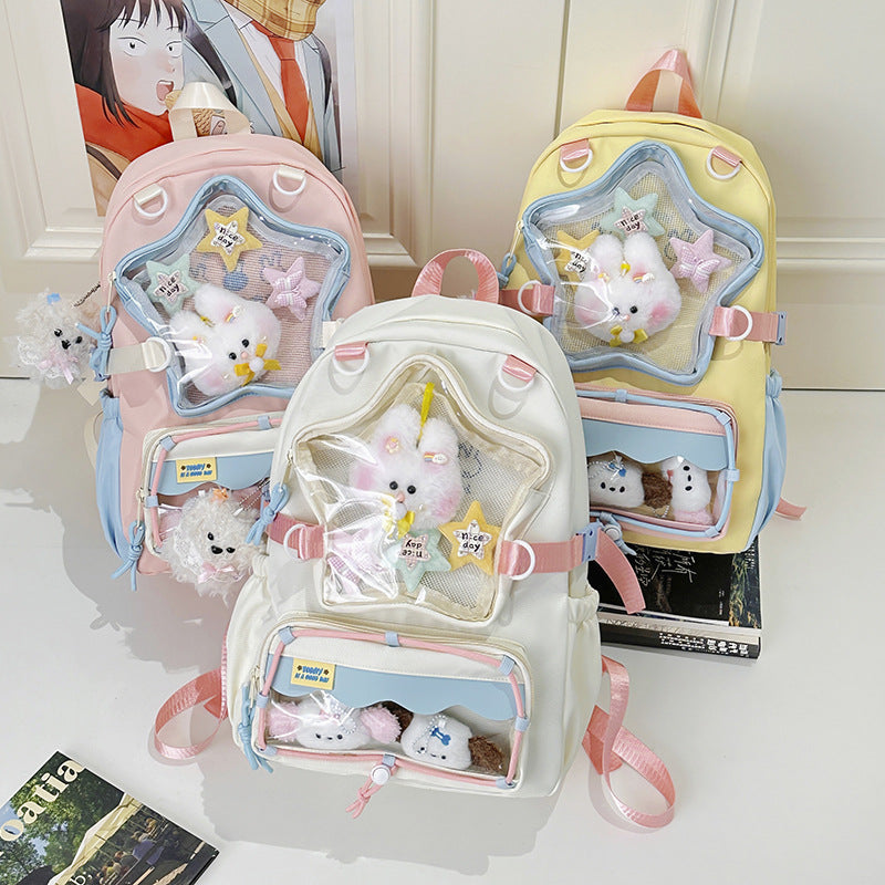 Fun Star-Shaped Design Backpack Kalsten