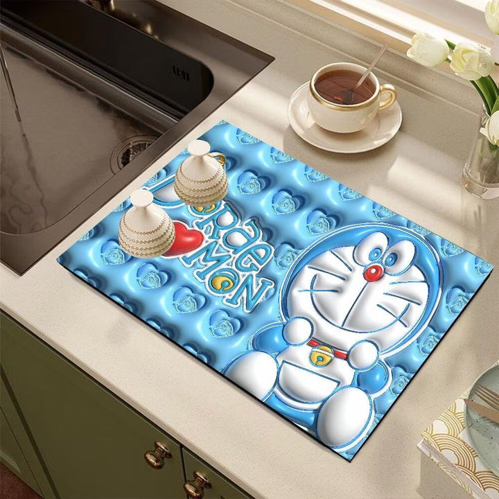 Cute Cartoon Dog-Themed Kitchen Mat Kalsten