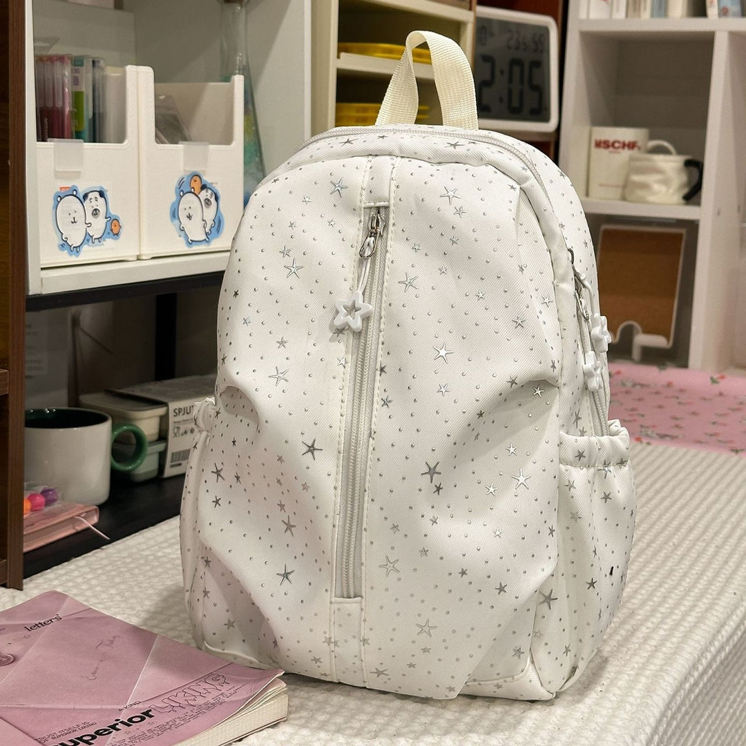 Star-Print Casual Backpack Kalsten