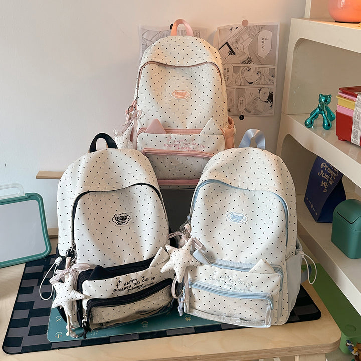 Cute Polka Dot Design Backpack Kalsten