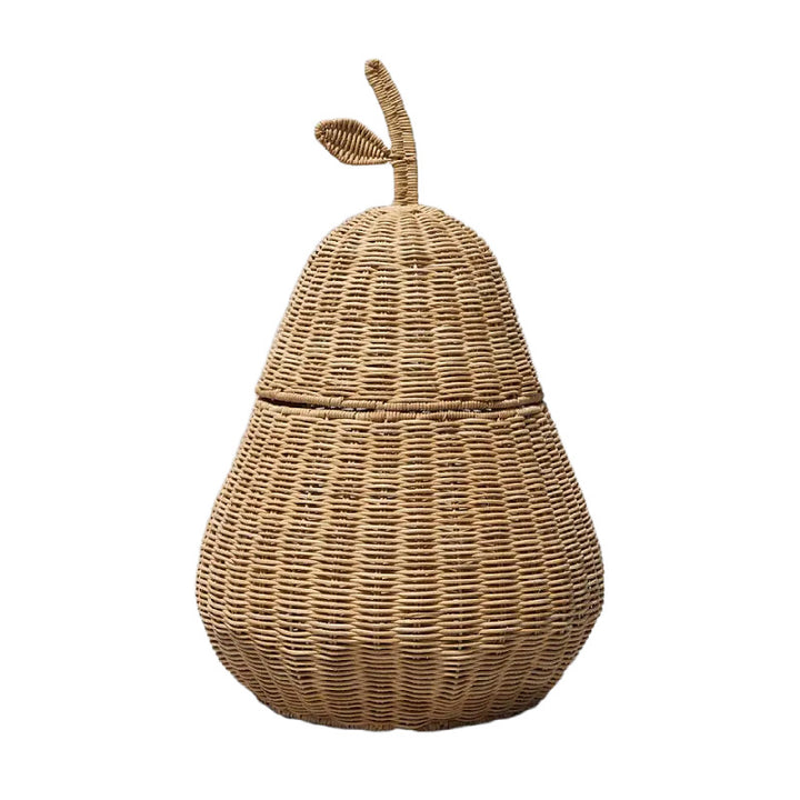 Playful decorative basket in pear shape Kalsten