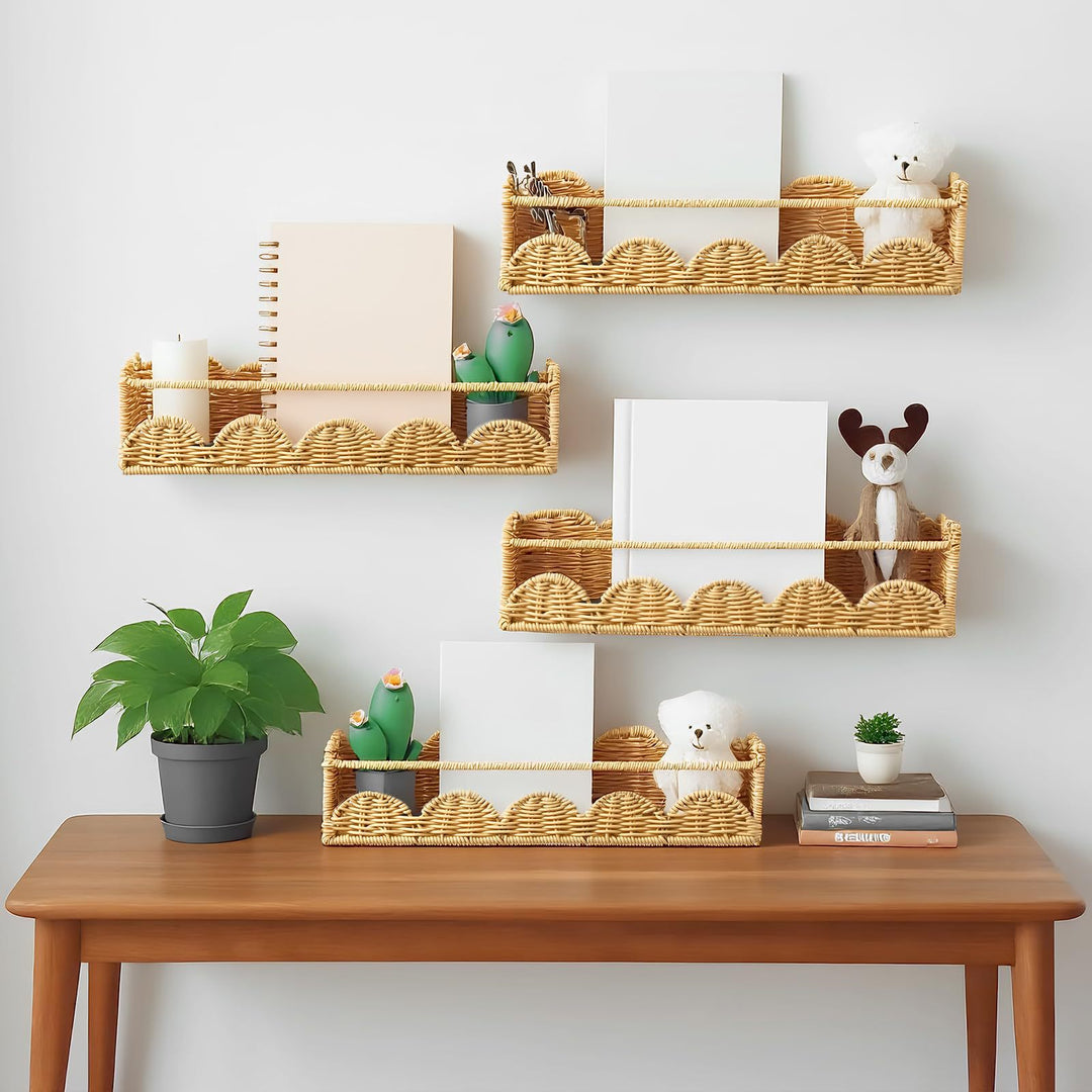 Handcrafted Decorative Wall Shelf Kalsten