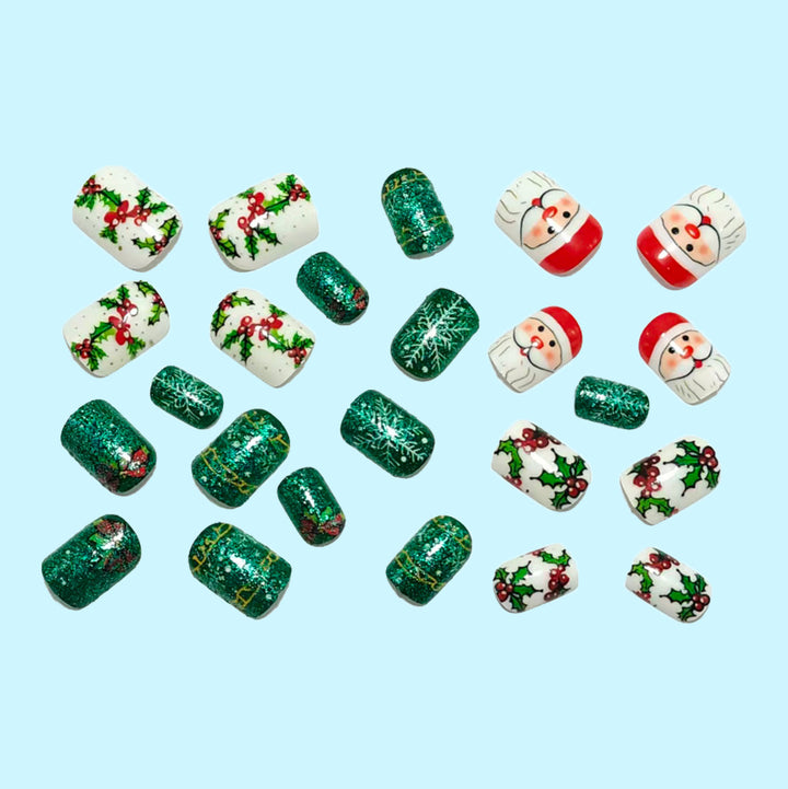 Creative Art Nails In Festive Christmas Design Kalsten