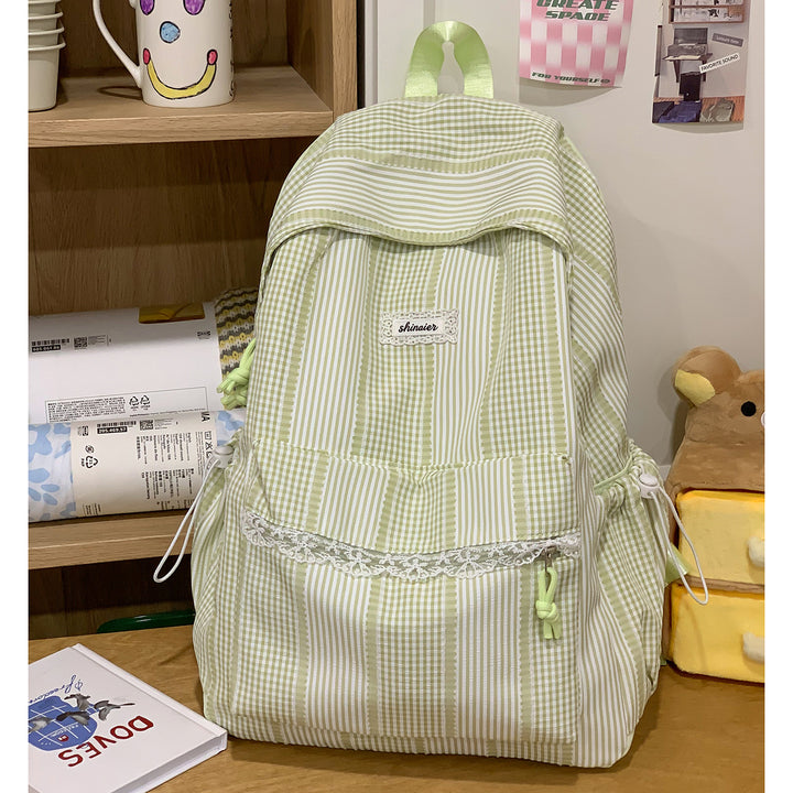 Cute Striped Backpack Kalsten