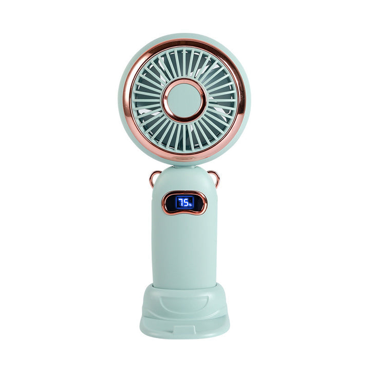 Unisex Portable Mini Hand Fan with Digital Control Kalsten